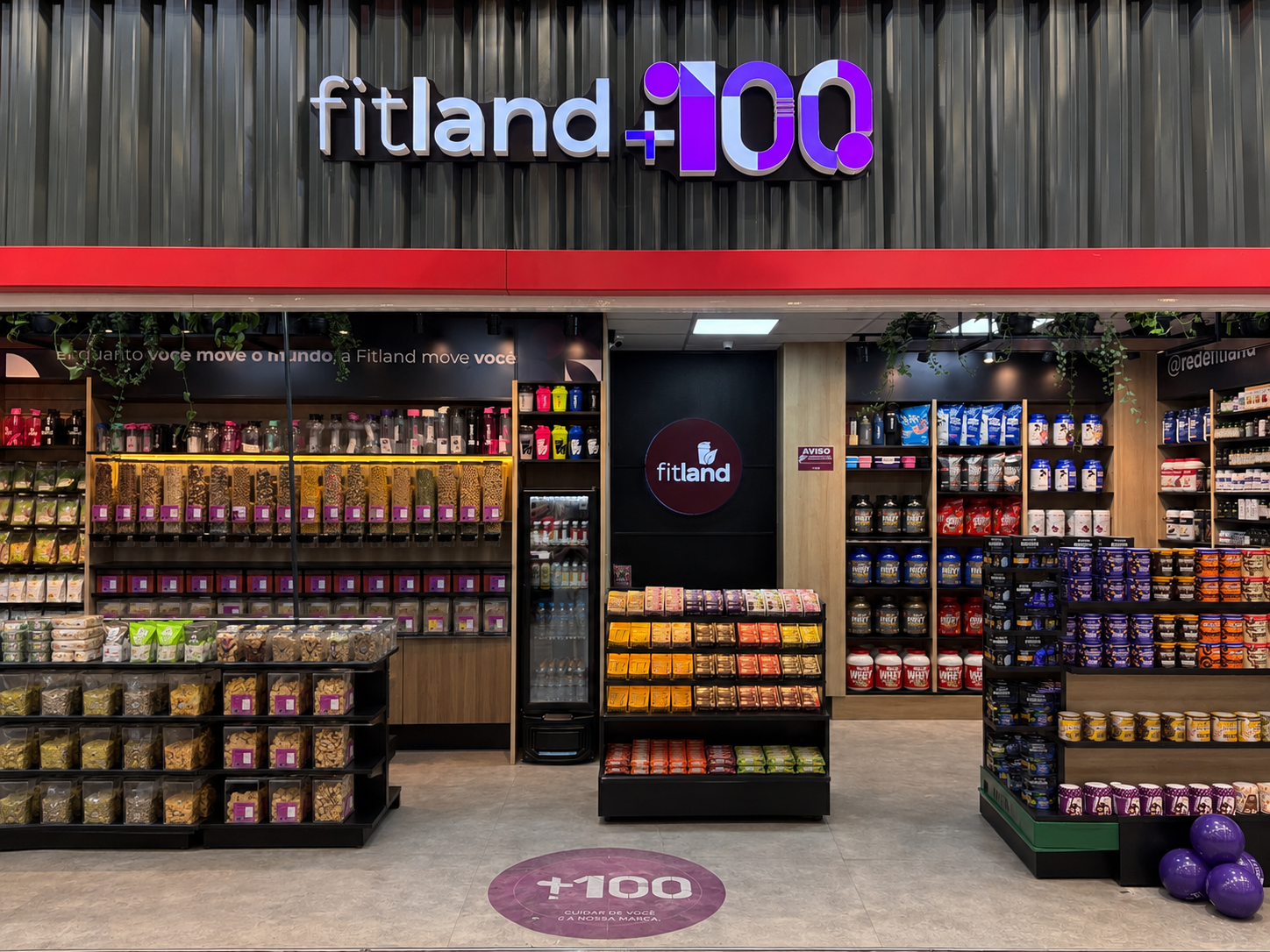 Fitland chega a +100 lojas e amplia sua presença pelo Brasil.